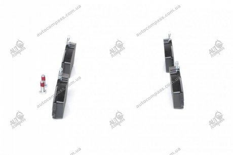 Тормозные колодки дисковые передние (без датч.) VW T4 Bosch 0986461753 (фото 1)
