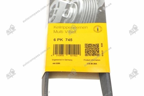 Ремінь генератора Fabia 1.4 99-07 Contitech 6PK745