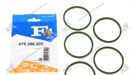 Уплотнительное кольцо, FPM 62,00 x 69,00 x 4,30 green FA1 (Fischer Automotive One) 076.386.005 (фото 1)