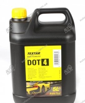 Тормозная жидкость 5л (DOT 4) TEXTAR 95002300 (фото 1)
