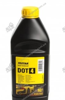 Тормозная жидкость 1л (DOT 4) TEXTAR 95002200 (фото 1)