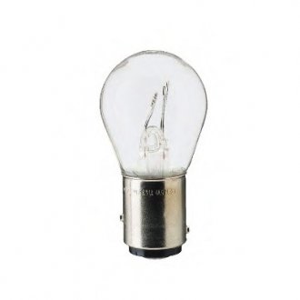 Лампа розжарювання P21/5W12V 21/5W BAY15d (blister 2шт) (вир-во) PHILIPS 12499B2 (фото 1)