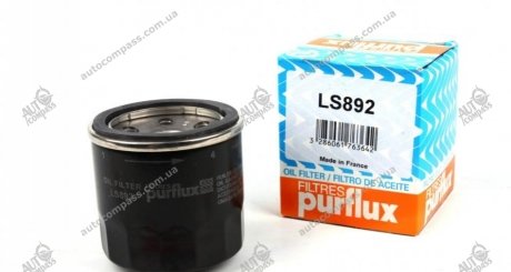 Фильтр масляный PURFLUX LS892 (фото 1)