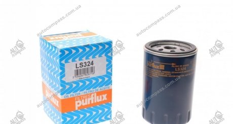 Фильтр масла caddy iii 1.6i/golf/passat/audi/octavia (бензин) PURFLUX LS324 (фото 1)