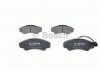 Комплект гальмівних колодок з 4 шт. дисків Bosch 0986424769 (фото 2)