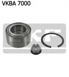 Підшипник ступиці, комплект DACIA/RENAULT Duster "R "1,2/1,6L "10>> SKF VKBA7000 (фото 1)