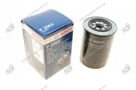 Фільтр масляний двигуна MITSUBISHI (вир-во) Bosch 0986452063 (фото 1)