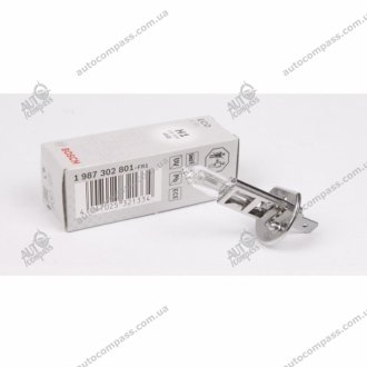 Лампа розжарювання H1 12V 55W ECO (вир-во) Bosch 1987302801