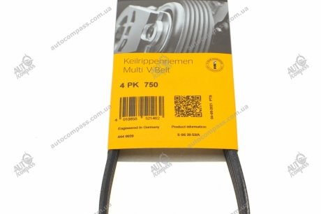 Ремень поликлиновый conti Contitech 4PK750