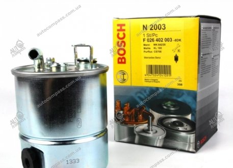 Фильтр топливный дизель DB Sprinter 2,7CDI 00-06 Bosch F026402003 (фото 1)
