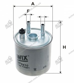 Фильтр топливный (PP 988, 1) - Filtron WIX FILTERS WF8410 (фото 1)