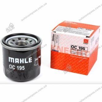 Фільтр масляний Kia Carens, Rio, Mazda 3, Nissan Juke, Murano, Qashqai Mahle OC 195