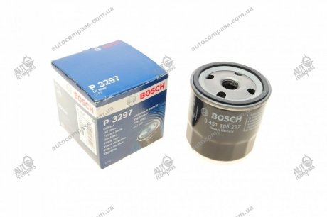 Фильтр масляный H=79mm OPEL Astra F, G 1,7, 2,0i Bosch 0451103297 (фото 1)