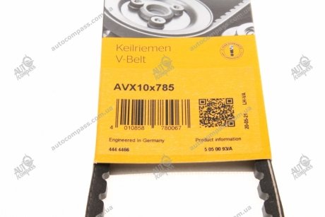 Фото 1 - клиновой ремень Contitech AVX10X785 Клиновой ремень Contitech AVX10X785 (фото 1)