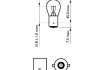 Лампа розжарювання P21W12V 21W BA15s (blister 2шт) (вир-во) PHILIPS 12498B2 (фото 2)