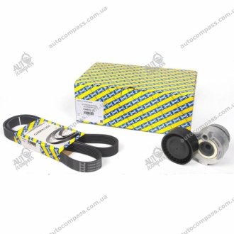 Комплект ременя генератора Nissan Juke, Qashqai, Renault Duster, Megane, Scenic NTN SNR KA855.10