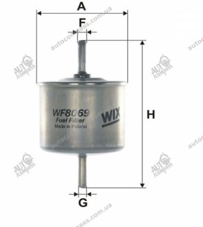 Фильтр топливный (PP 865) - Filtron WIX FILTERS WF8069 (фото 1)