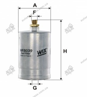 Фильтр топливный (PP 835) - Filtron WIX FILTERS WF8039 (фото 1)