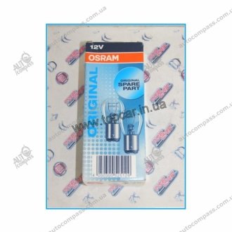 Лампа розжарювання P21/5W 12V 21/5W BAY15D OSRAM 7528