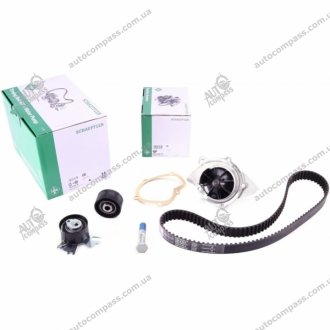 Комплект ременя ГРМ з помпою води INA 530 0449 30