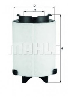 Фильтр воздушный LX 1566, 1 FILTERS Mahle LX 1566/1 (фото 1)