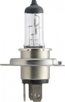Лампа розжарювання H4VisionPlus12V 60/55W P43t-38 (вир-во) PHILIPS 12342VPB1 (фото 1)
