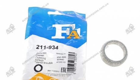 Уплотнительное кольцо (труба выхлопного газа) FA1 (Fischer Automotive One) 211-934 (фото 1)