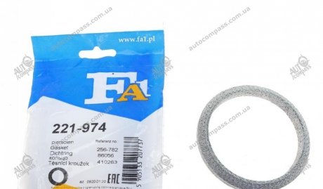 Уплотнительное кольцо (труба выхлопного газа) FA1 (Fischer Automotive One) 221-974 (фото 1)