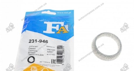 Уплотнительное кольцо (труба выхлопного газа) FA1 (Fischer Automotive One) 231-946 (фото 1)