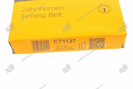 Ремінь грм Калина 1.4, Пріора 1.6 Contitech CT1137