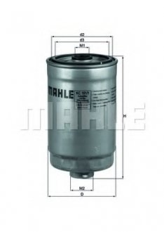 Фільтр паливний Hyundai Accent III 1.5CRDI 07-10/S Mahle KC 101/1 (фото 1)