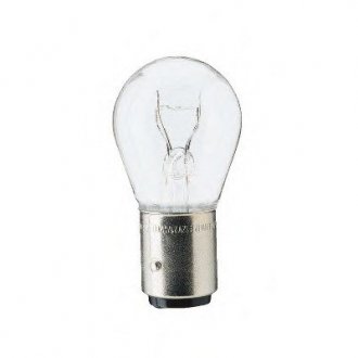 Лампа розжарювання P21/4W 12V BAZ15d 2шт blister (вир-во) PHILIPS 12594B2 (фото 1)