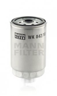 Фильтр топливный низкого давления DAF 45, 55 MANN WK 842/16 (фото 1)