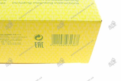 Фильтр, воздух во внутренном пространстве MANN CUK 29005