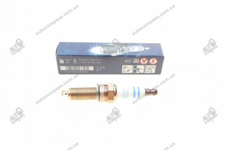 Свічка запалювання yr6npp332 double platinum (mb) (вир-во) Bosch 0242140512 (фото 1)