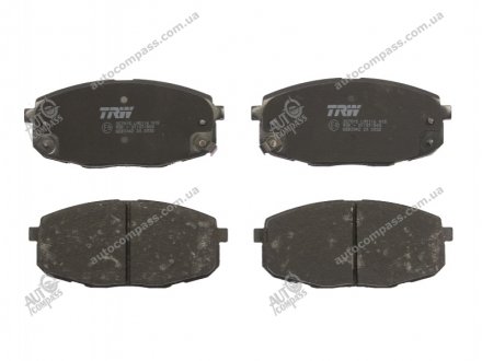 Комплект тормозных колодок, дисковый тормоз TRW GDB3342 (фото 1)