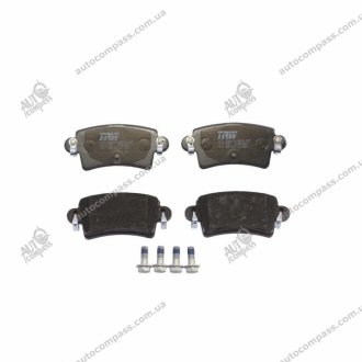 Комплект гальмівних колодок, дискове гальмо TRW GDB1470