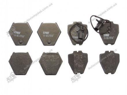 Гальмівні колодки дискові AUDI A6/A6 Quattro/Allroad Quattro/S4 Quattro/S6 Quattro TRW GDB1381 (фото 1)
