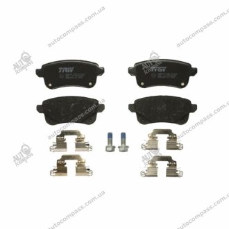 Комплект тормозных колодок, дисковый тормоз TRW GDB2082