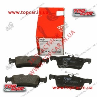 Гальмівні колодки дискові зад. Peugeot 308 II, 308 Sw II 1.2-2.0D 09.13- TRW GDB2055