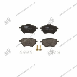 Комплект тормозных колодок, дисковый тормоз TRW GDB2036
