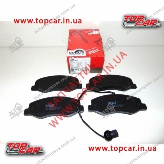 Комплект тормозных колодок, дисковый тормоз TRW GDB1885