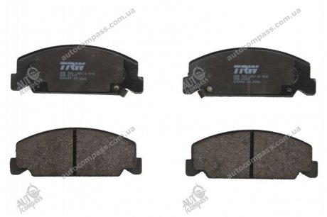 Комплект тормозных колодок, дисковый тормоз TRW GDB764
