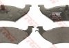 Комплект тормозных колодок, дисковый тормоз TRW GDB4045 (фото 2)
