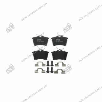 Гальмівні колодки дискові CITROEN/PEUGEOT Berlingo/308/Partner "R "08>> TRW GDB1799