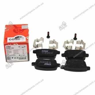 Комплект тормозных колодок, дисковый тормоз TRW GDB1786