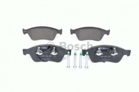 Гальмівні колодки дискові AUDI A6,A8,S6,S8 quattro 94-10 Bosch 0 986 494 200 (фото 1)