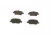 Комплект гальмівних колодок, дискове гальмо Bosch 0 986 494 182 (фото 3)
