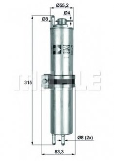 Фильтр топливный БМВ 7 (е65, е66) Mahle KLH 12 (фото 1)