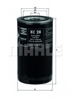 Фильтр топливный FILTERS Mahle KC 28 (фото 1)